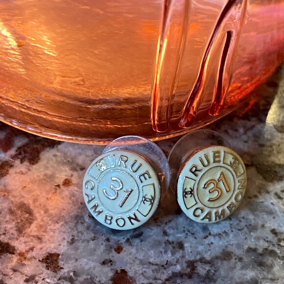 Chanel Stud Earrings - Picture 4 of 7